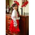 Embroidered dress/blouse/tunic "Charming Youth"